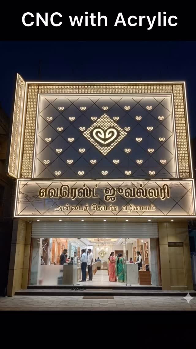 Everest Jewellery ACP cladding by Aura Cladding